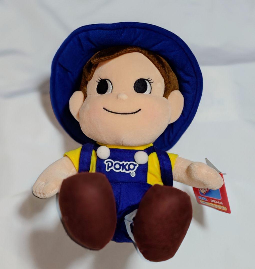 不二家　ペコちゃんポコちゃんぬいぐるみ他グッズ。