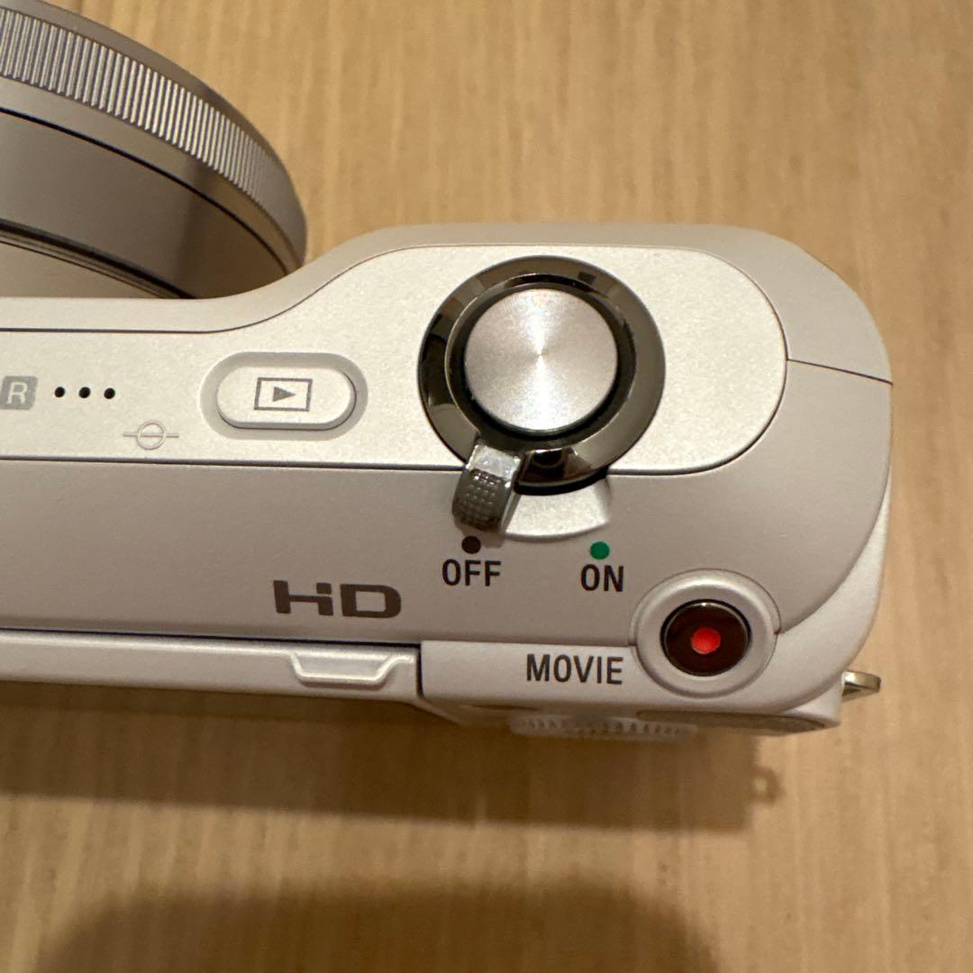【完動品】美品　SONY デジタル一眼カメラ　α NEX-3 単焦点レンズ付き