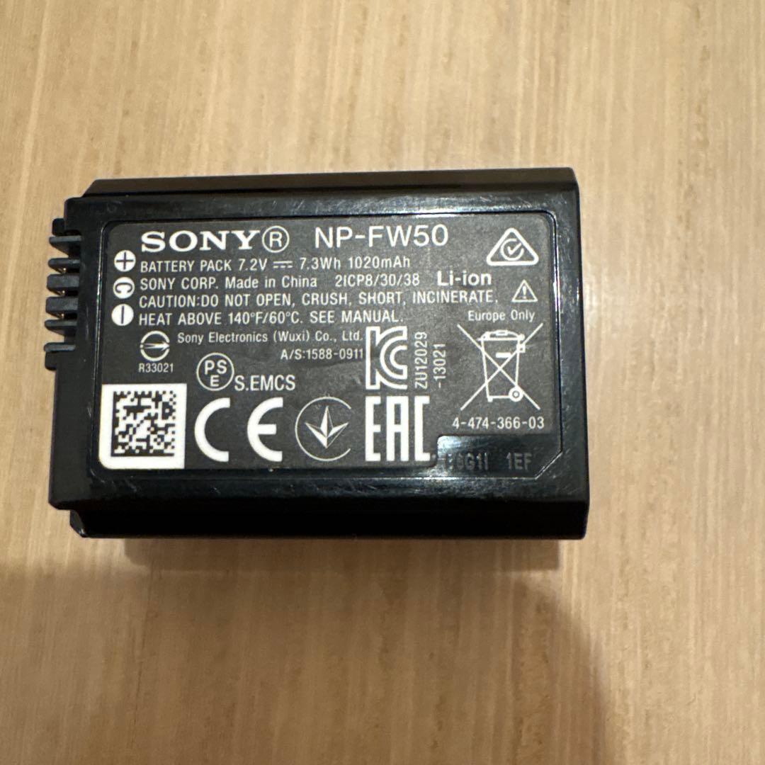 【完動品】美品　SONY デジタル一眼カメラ　α NEX-3 単焦点レンズ付き