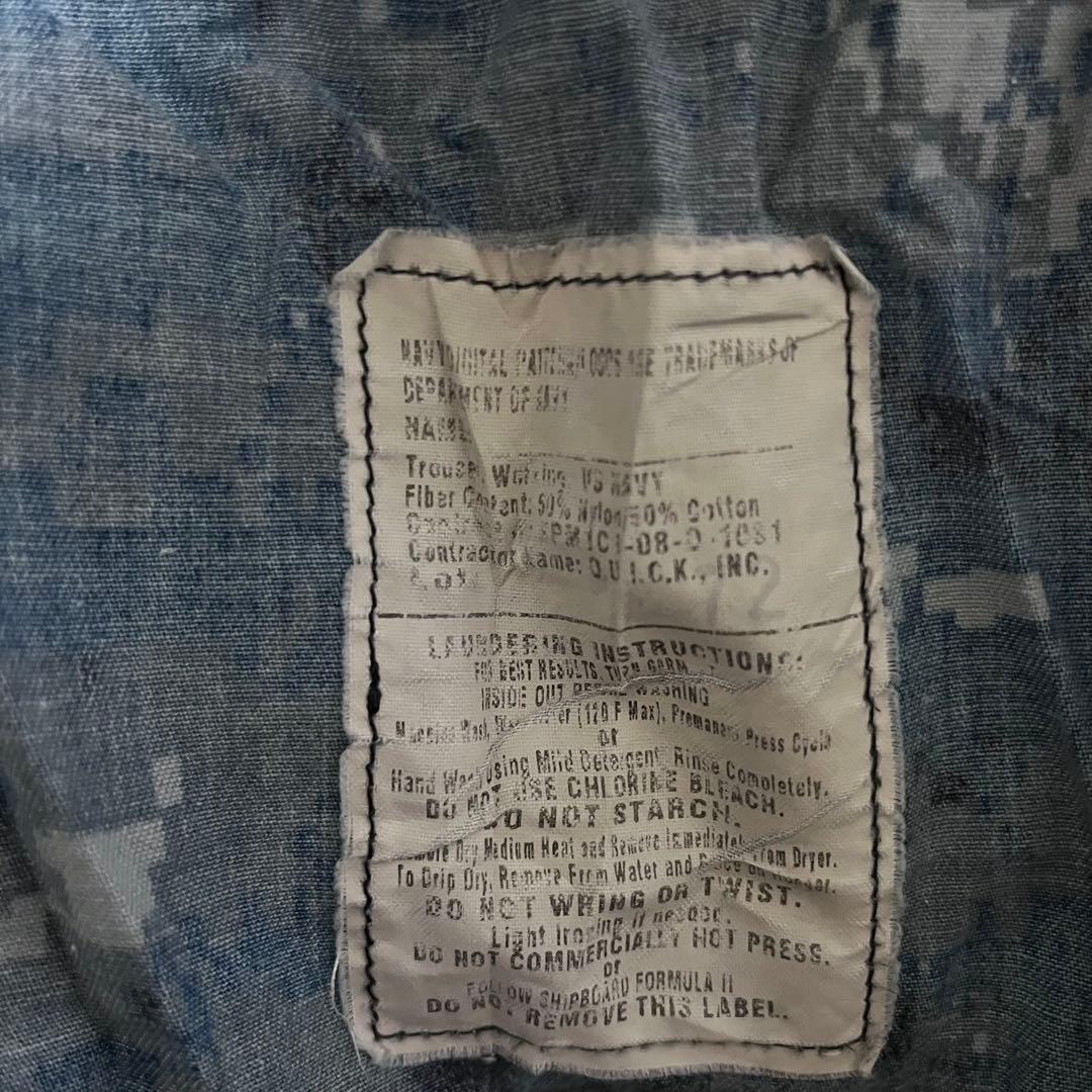 j88 米軍実物 US NAVY デジタルカモ カーゴパンツ ヴィンテージ