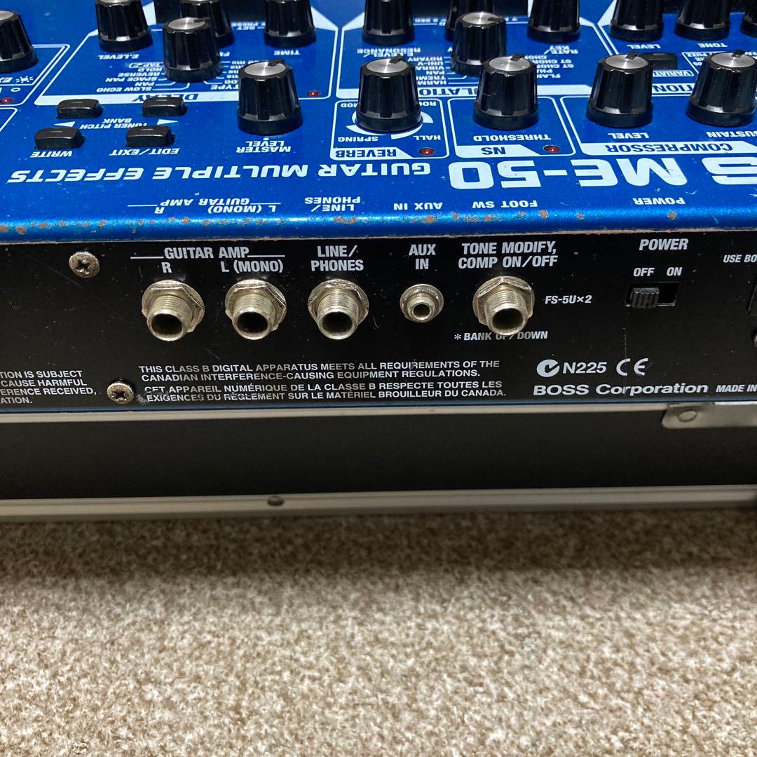 動作確認済 BOSS ボス ME-50 フロア マルチエフェクター おまけ付き