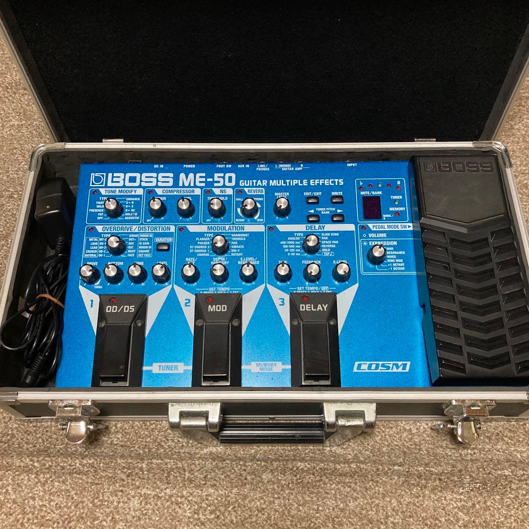 動作確認済 BOSS ボス ME-50 フロア マルチエフェクター おまけ付き