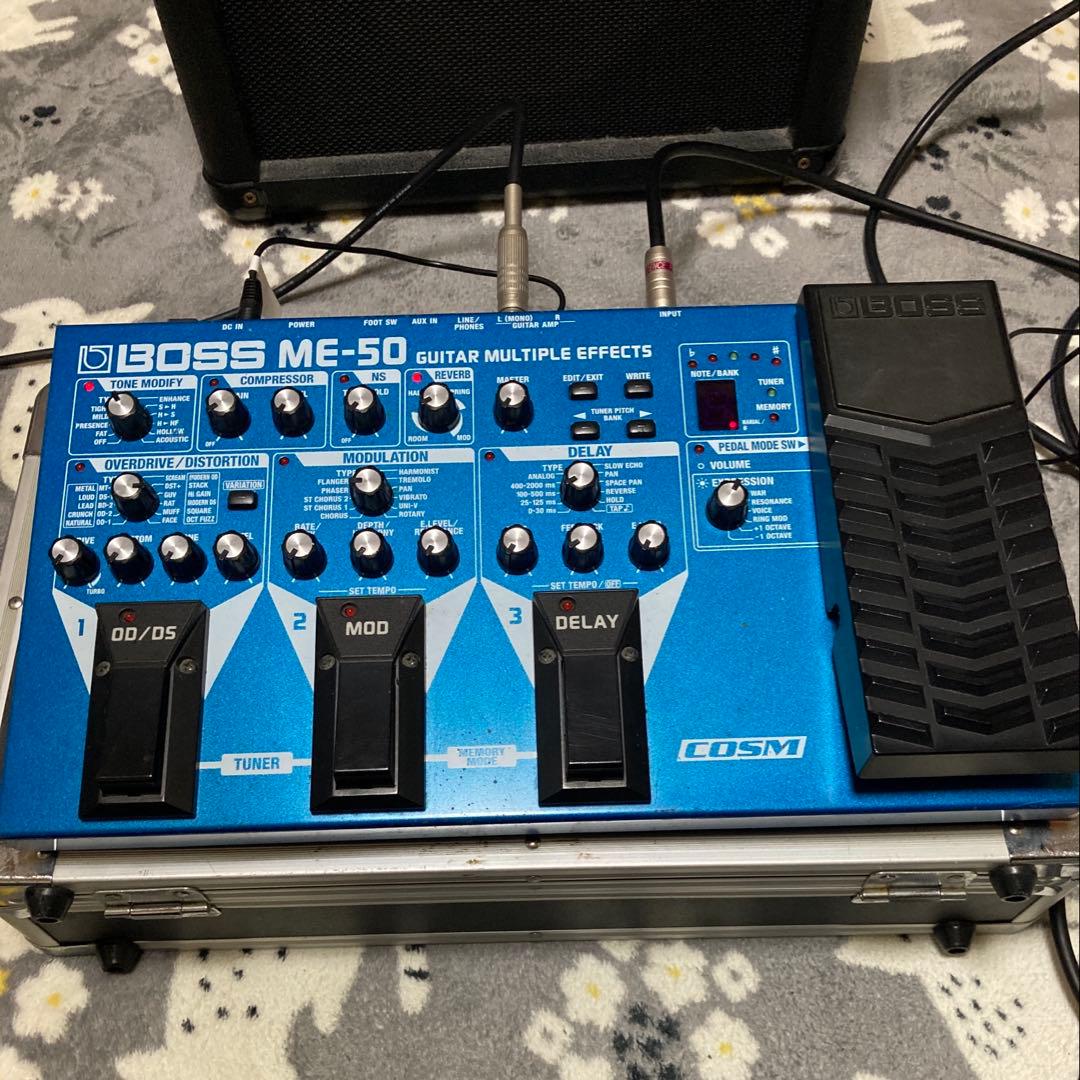 動作確認済 BOSS ボス ME-50 フロア マルチエフェクター おまけ付き