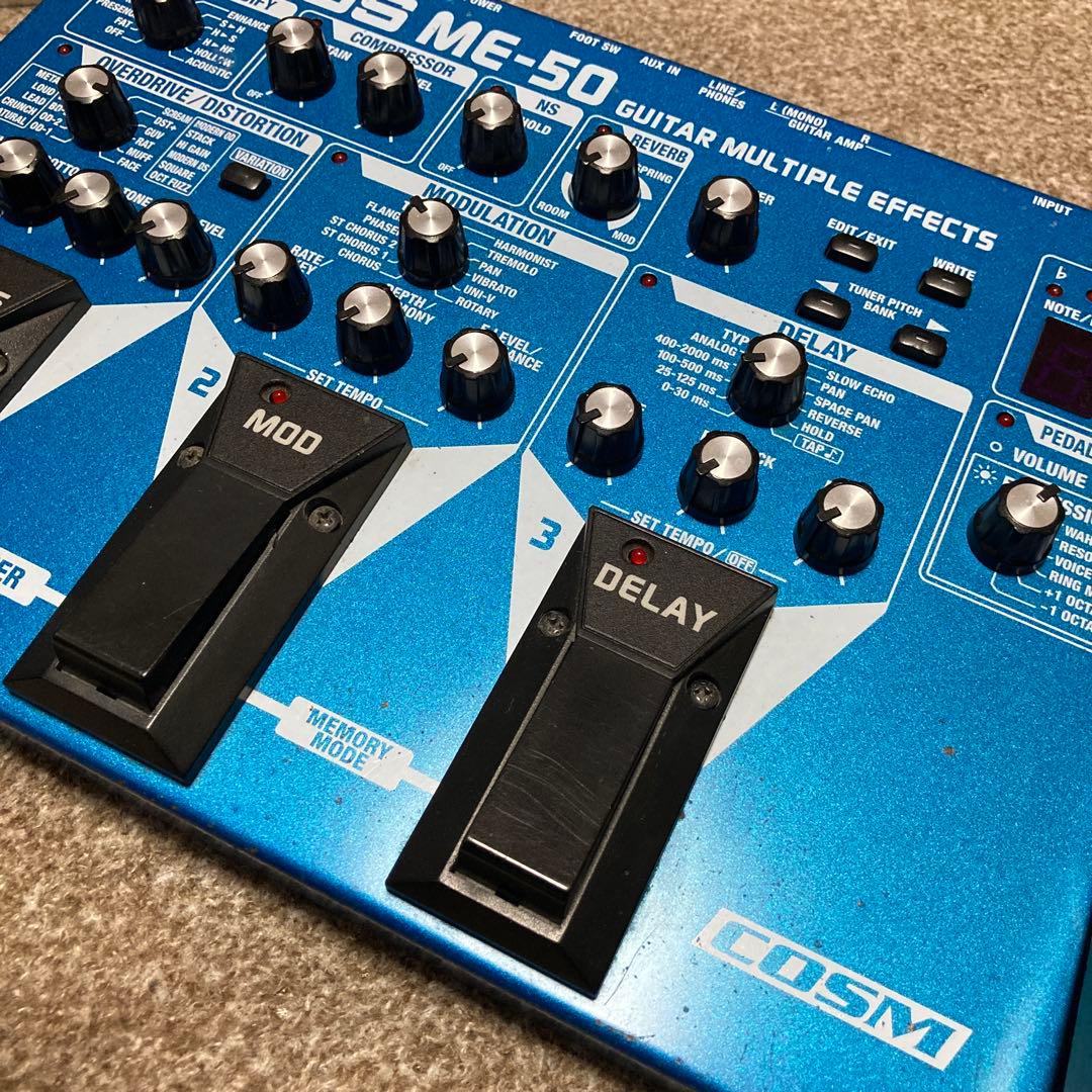 動作確認済 BOSS ボス ME-50 フロア マルチエフェクター おまけ付き