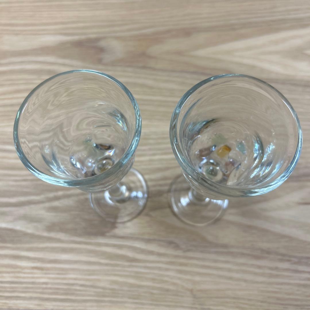 作家　ガラス作家　工房　吹きガラス　カラフルなガラスのグラス　酒器