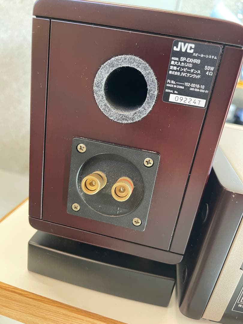 JVC K2 ミニコンポ WOOD CONE CA-EXHR9