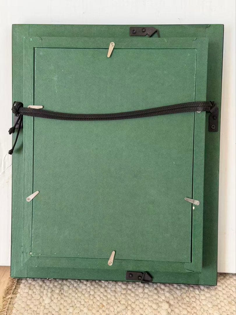 ベネチア運河風景 油彩風 ゴンドラ 額装 ヨーロッパ風景画 インテリア #111