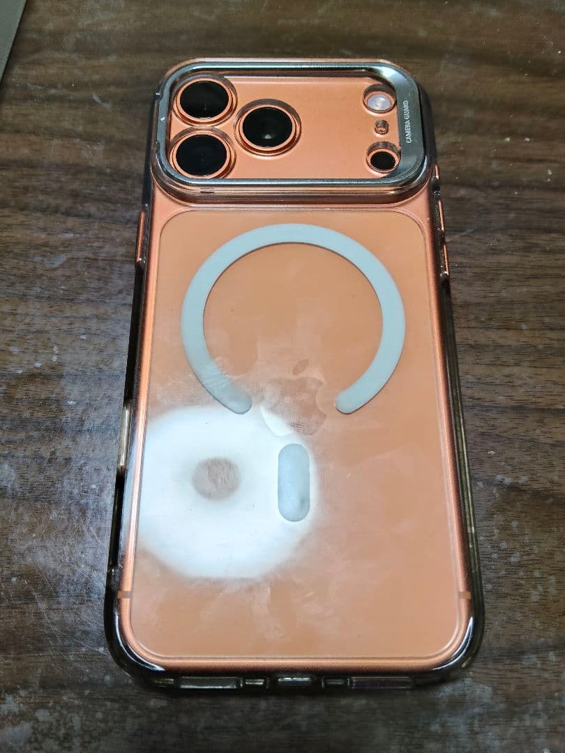 Apple iPhone 17 PRO MAX オレンジ 充電ケーブル付き