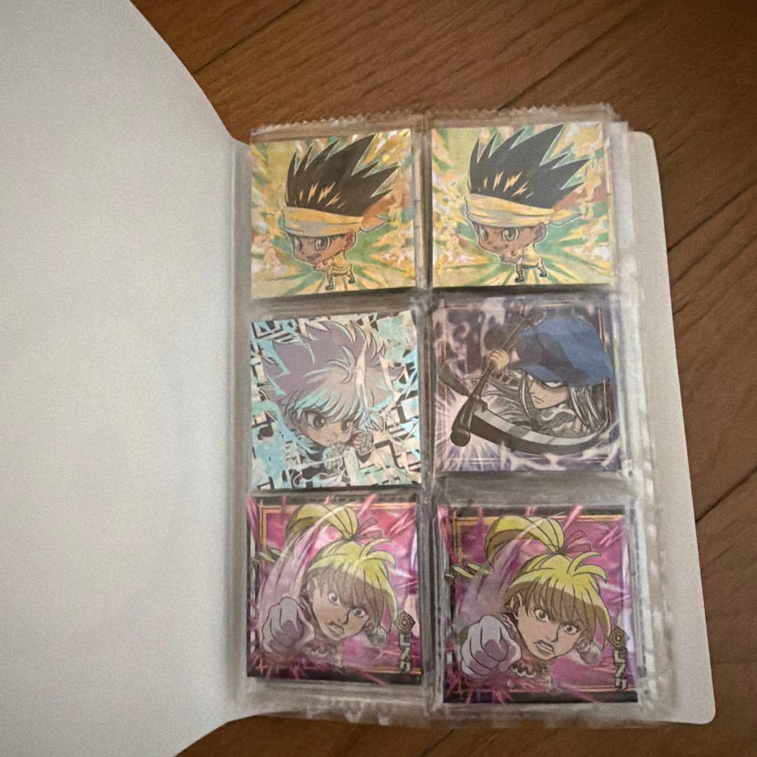 ハンターハンター　にふぉるめーしょん　バインダー シール付き
