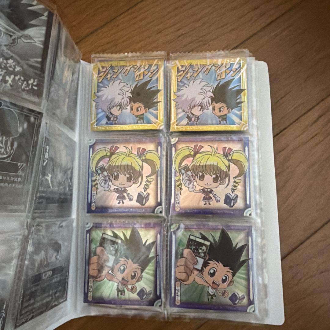 ハンターハンター　にふぉるめーしょん　バインダー シール付き