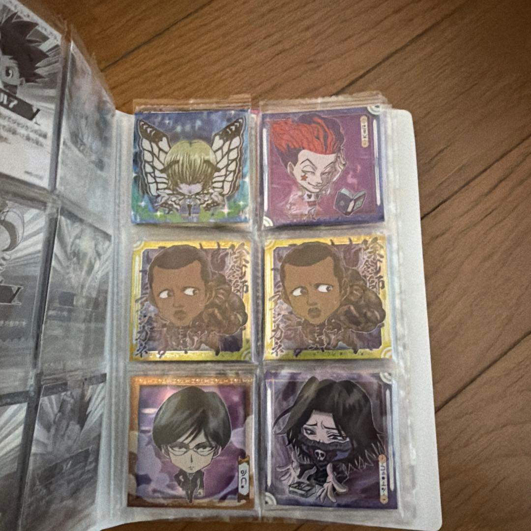 ハンターハンター　にふぉるめーしょん　バインダー シール付き