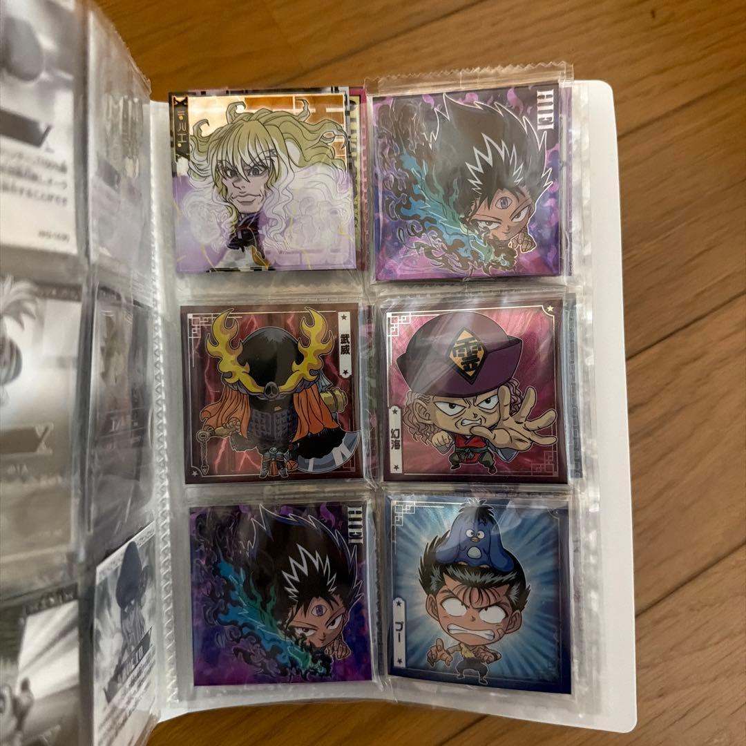 ハンターハンター　にふぉるめーしょん　バインダー シール付き