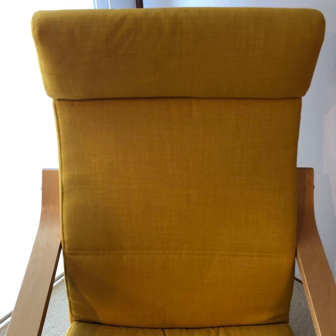 IKEA イケア ポエング　ナチュラル/イエロー