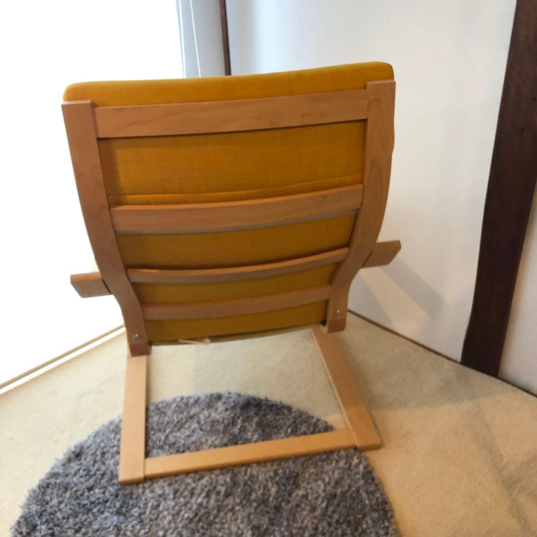 IKEA イケア ポエング　ナチュラル/イエロー