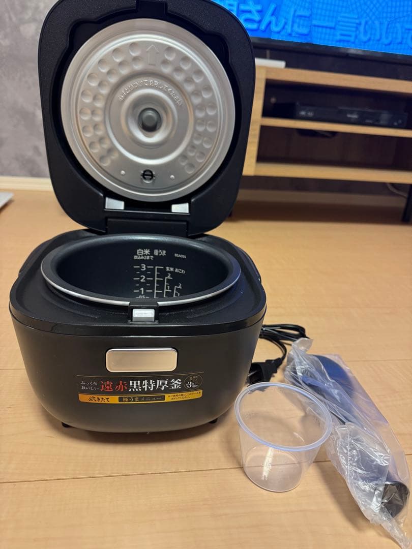 TIGER 炊飯器 選炊黒特厚釜