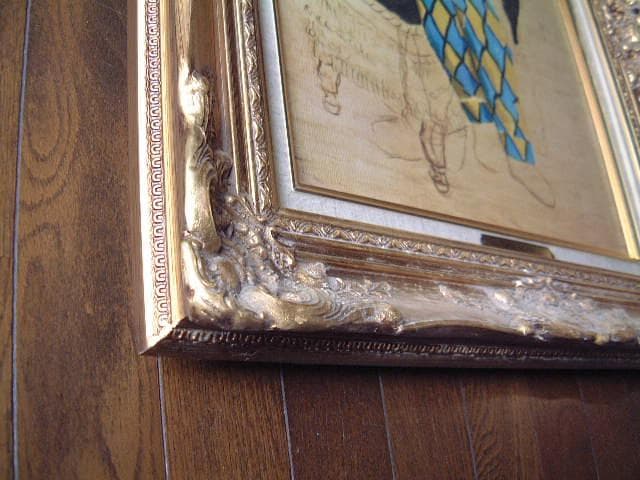 ピカソ：アルルカンに扮したパウロ (Paulo as Harlequin）