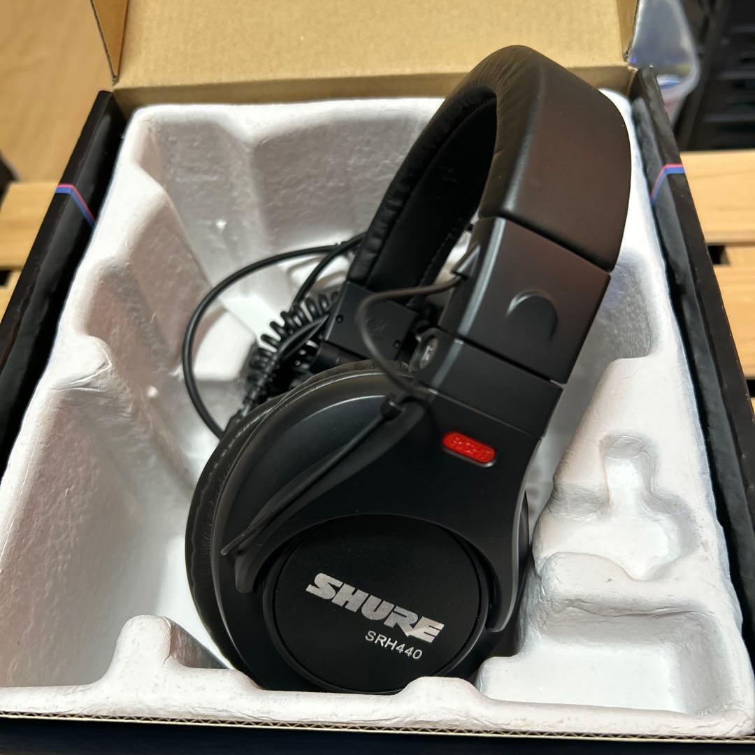 SHURE SRH440 プロフェッショナルスタジオヘッドフォン