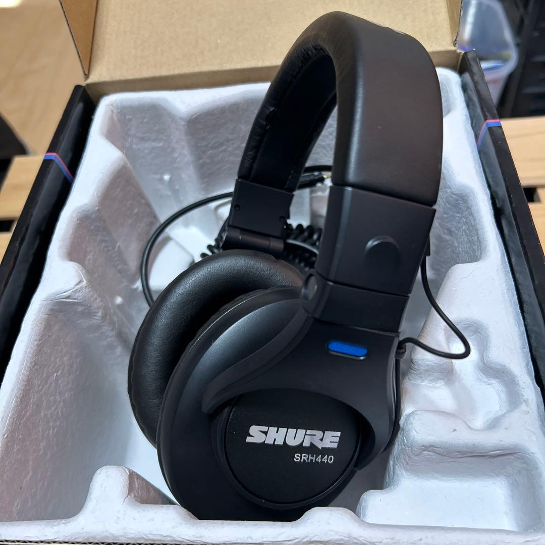SHURE SRH440 プロフェッショナルスタジオヘッドフォン