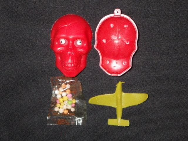 80’S★スカル★キャンディコンテナ★8★ハロウィン★ドクロ★ビンテージ★骸骨