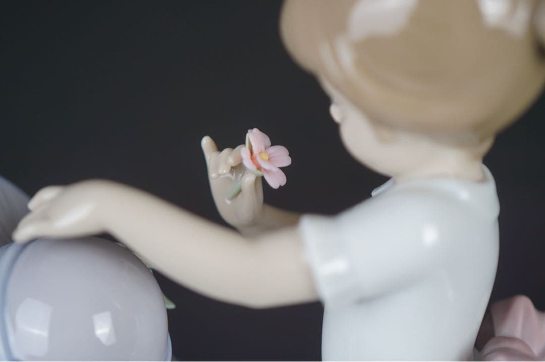 リヤドロ LLADRO おめかししようね 6862 フィギュリン