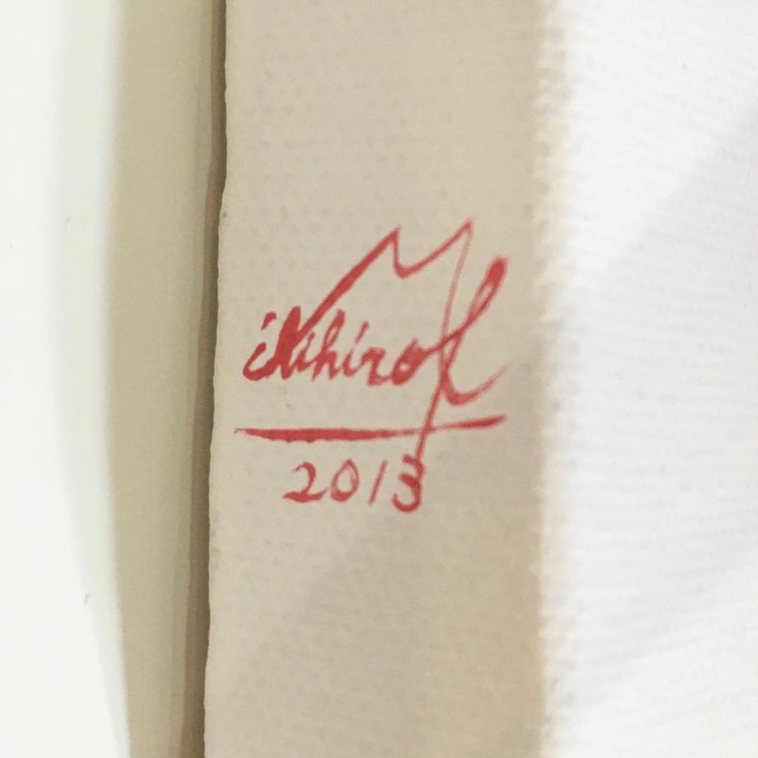 ○河端通浩「甘やかされた一人娘のような季節」2013年 肉筆 油彩 三越 [美品