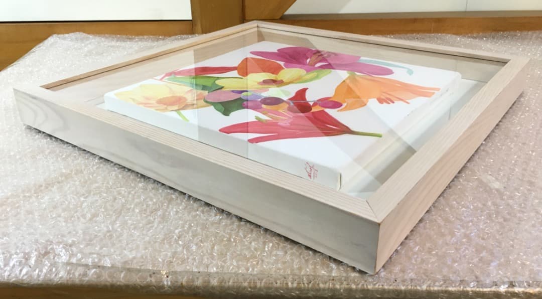 ○河端通浩「甘やかされた一人娘のような季節」2013年 肉筆 油彩 三越 [美品