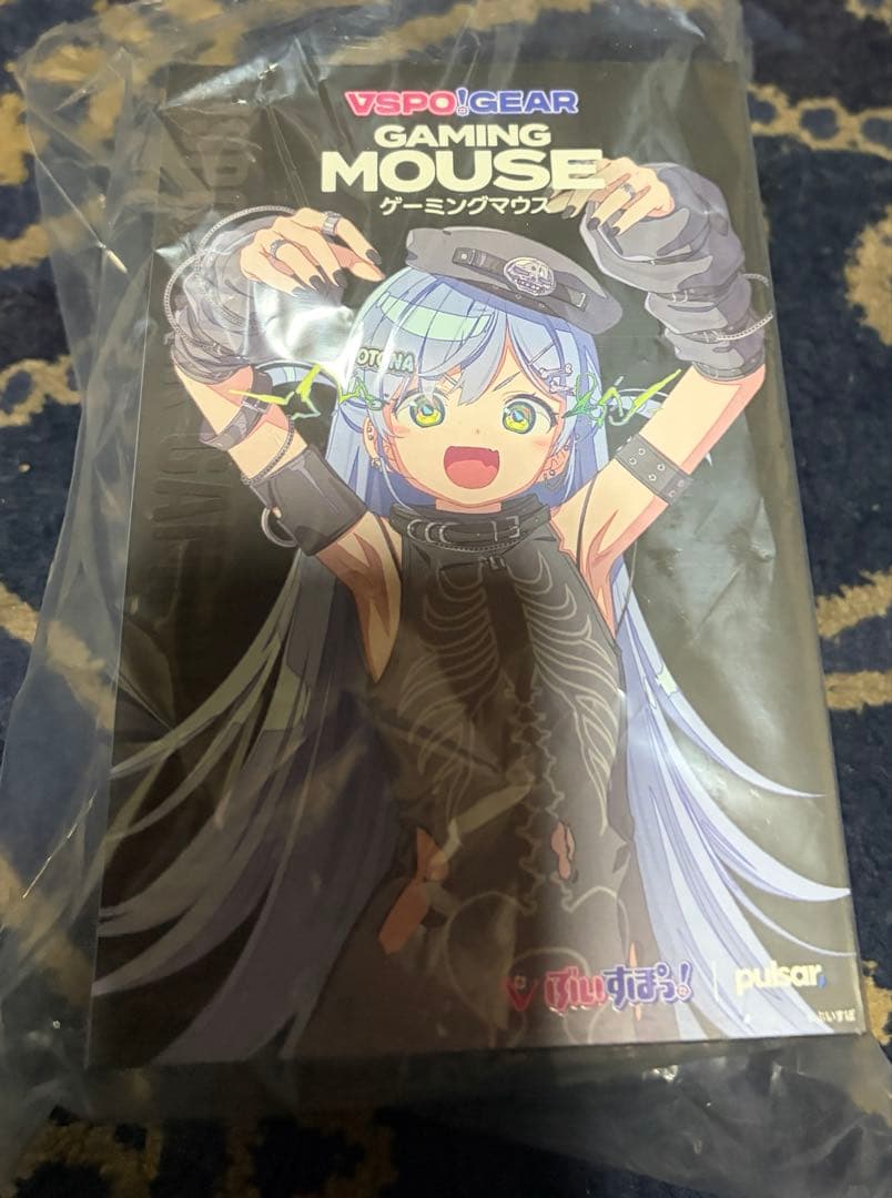 【新品】ぶいすぽっ! VSPO! GEAR ゲーミングマウス 夜乃くろむ