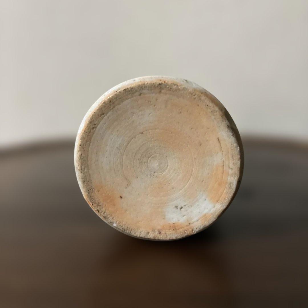 白磁ボトル　舎密局所縁　明治　平佐　波佐見　伊万里　瀬戸　李朝　花器　白洲正子