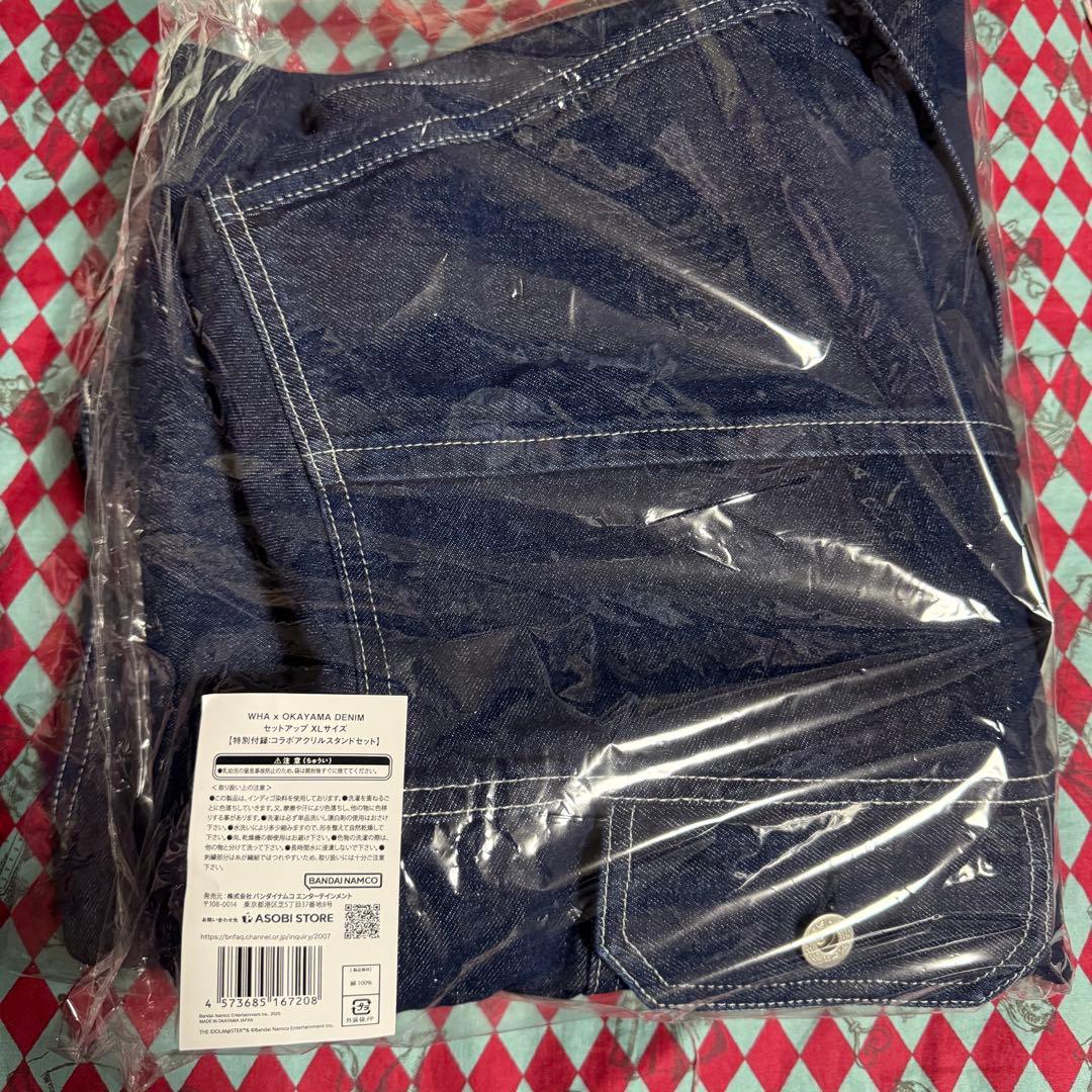【新品未使用】WHA×OKAYAMA DENIM セットアップ XLサイズ