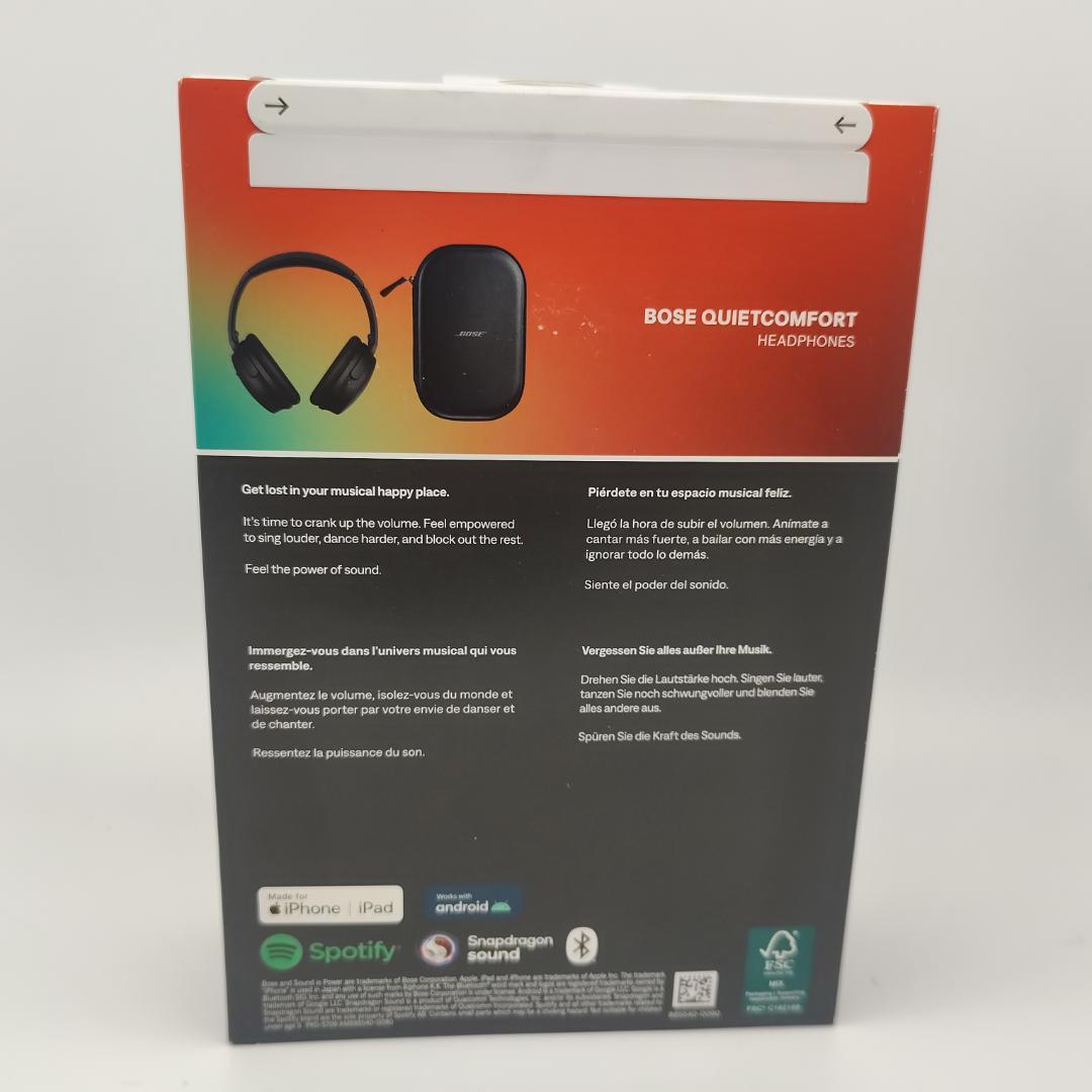 Bose QuietComfort 完全ワイヤレス ノイズキャンセリング 黒