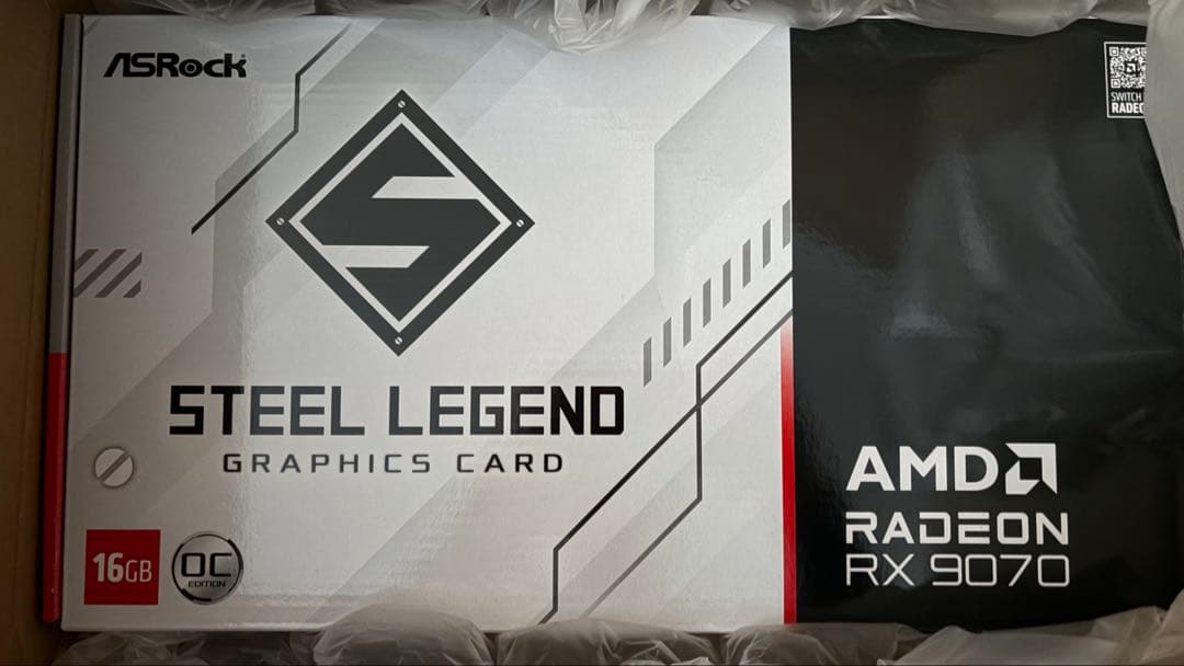 [新品]RX9070 16GB OC 2年保証