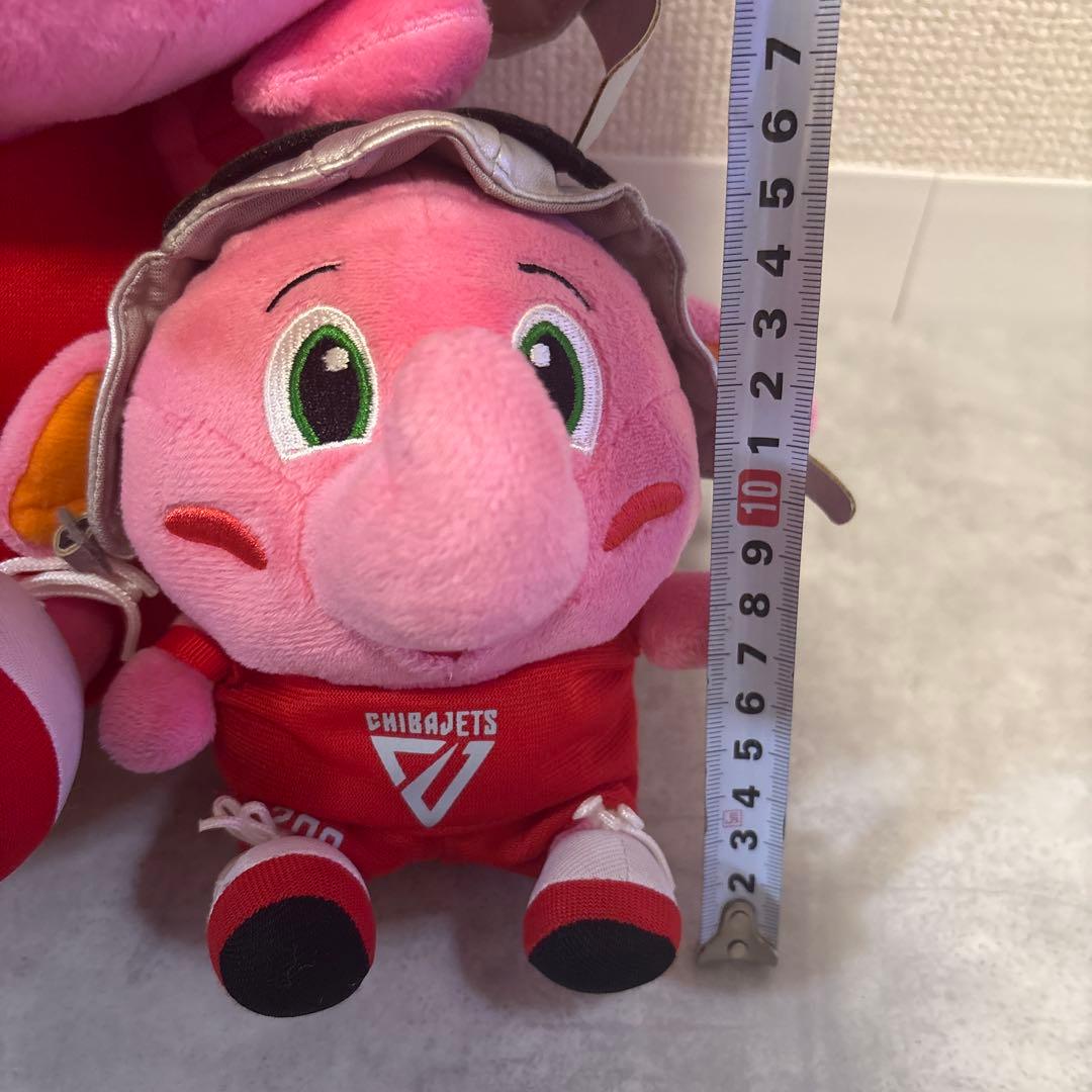 千葉ジェッツ ジャンボくん ぬいぐるみ キーホルダー セット