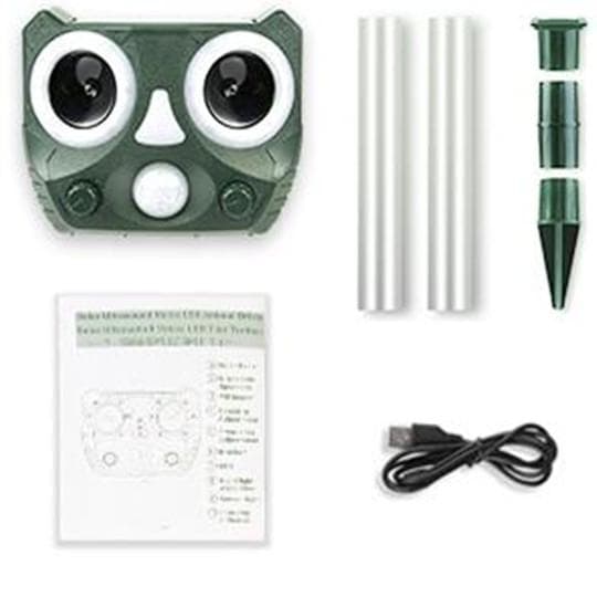 三個セット　2020最新進化版　 猫よけ 動物撃退器 猫撃退 超音波