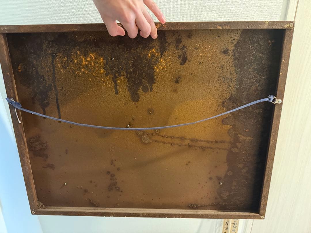 1963年ポルシェアート作品(鉄 錆アート) *写真5枚目、6枚目