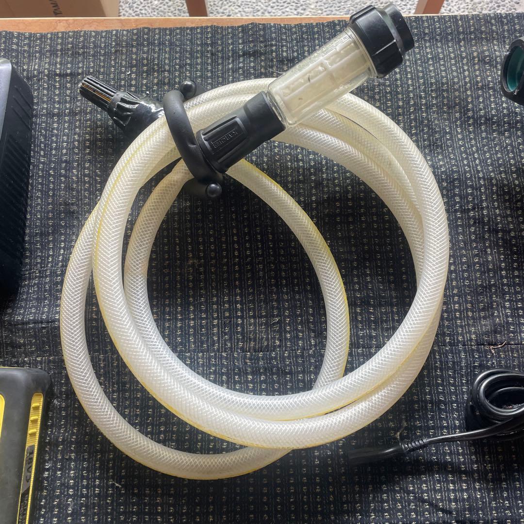 ケルヒャーKHB5高圧洗浄機　バッテリー3個、充電器2個付