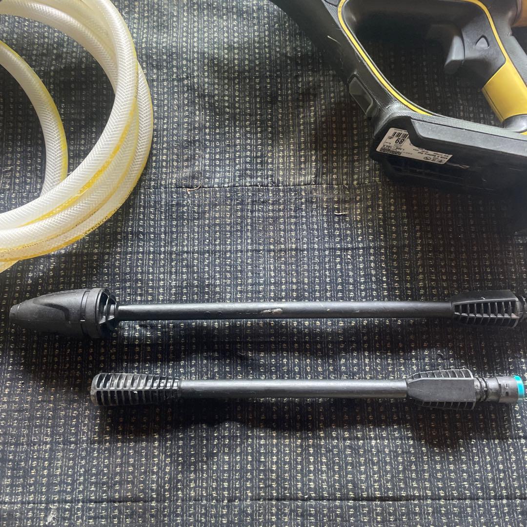 ケルヒャーKHB5高圧洗浄機　バッテリー3個、充電器2個付