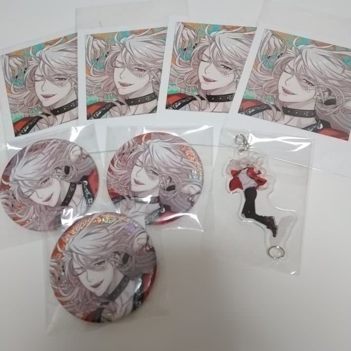 パラライ 紫音 ドプボ 缶バッジ ホロチケ ステッカー アクリルチャーム