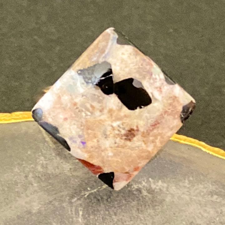 ピカソコッパーのスクエアフリーサイズリング