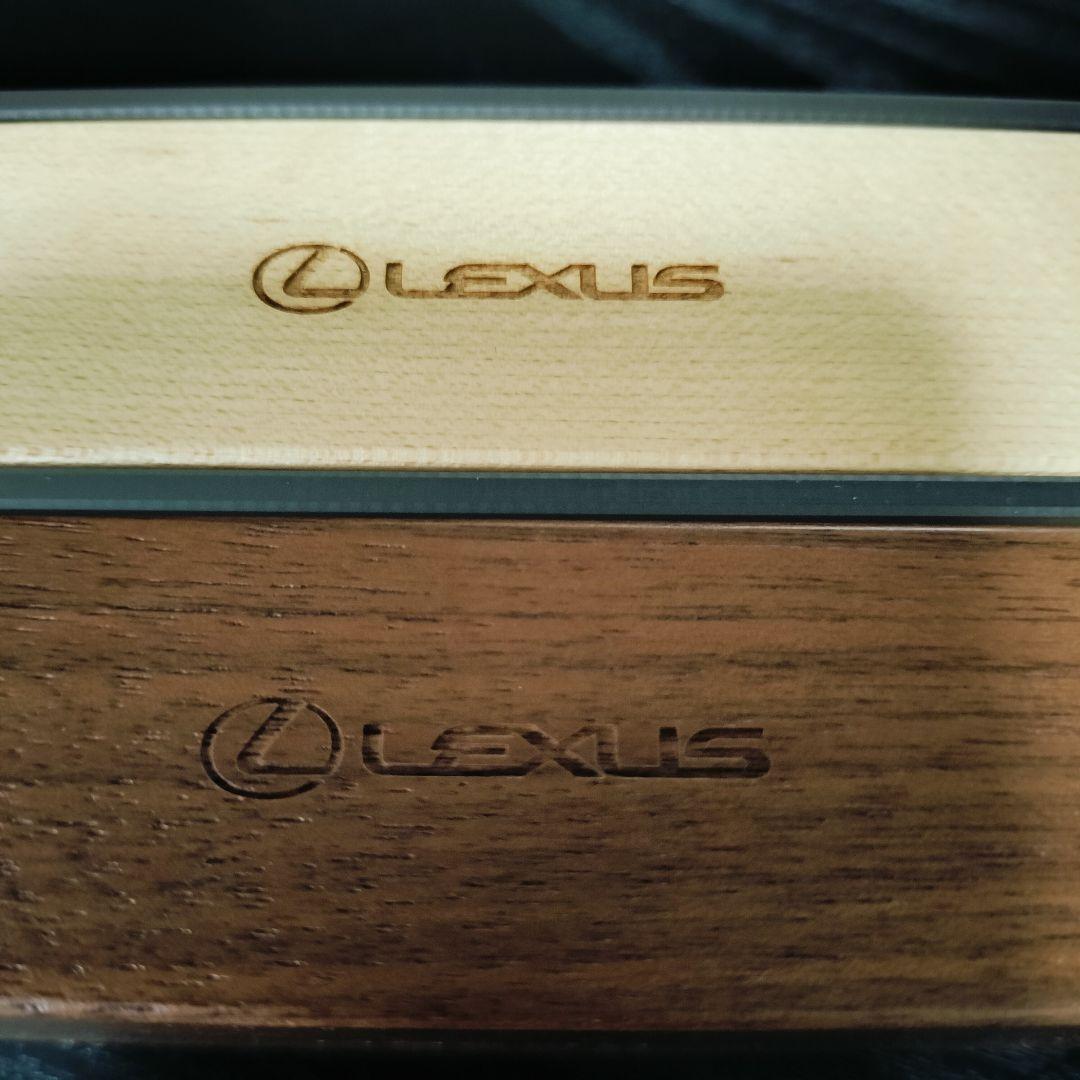 レクサス　ジュエリーケース　木製　Hacoa　LEXUS　指輪　ネックレス