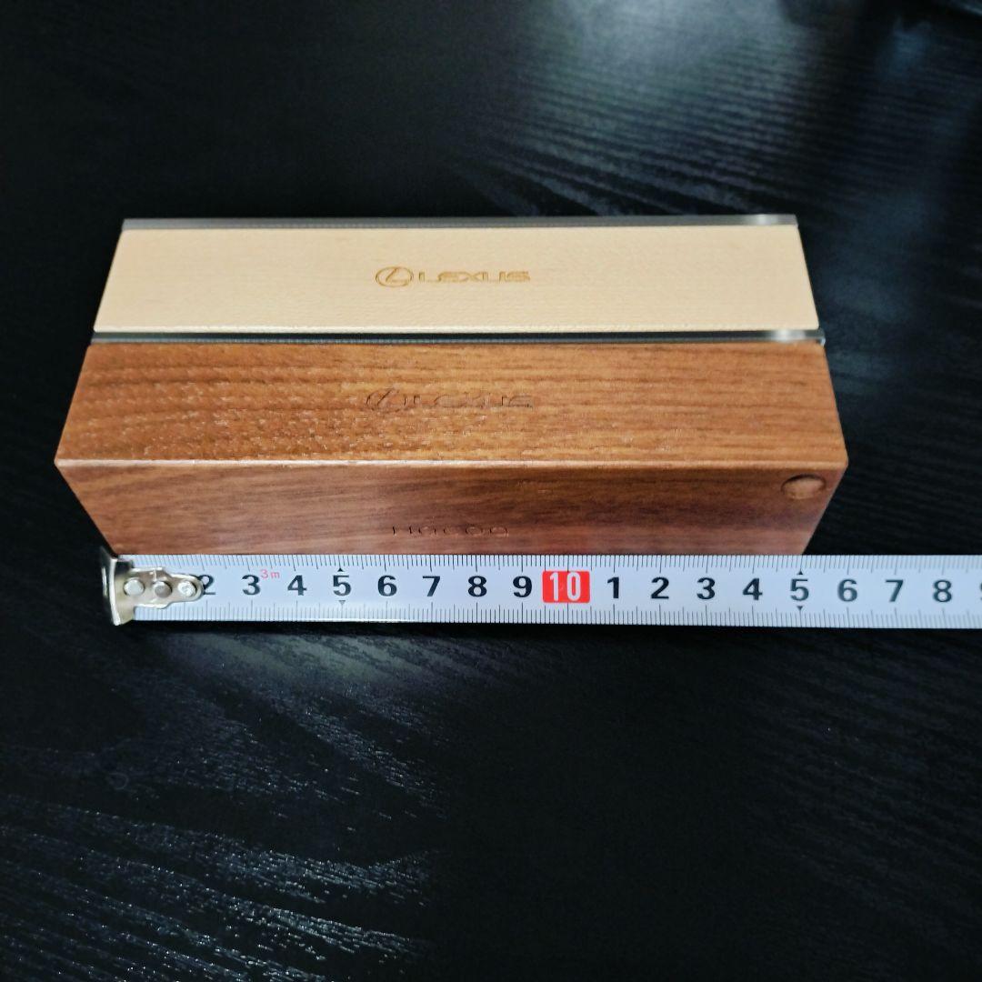 レクサス　ジュエリーケース　木製　Hacoa　LEXUS　指輪　ネックレス