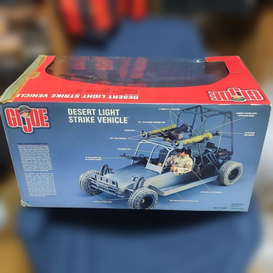 1/6 12インチ G.I.ジョー デザートライトストライクビークル﻿ 3体付