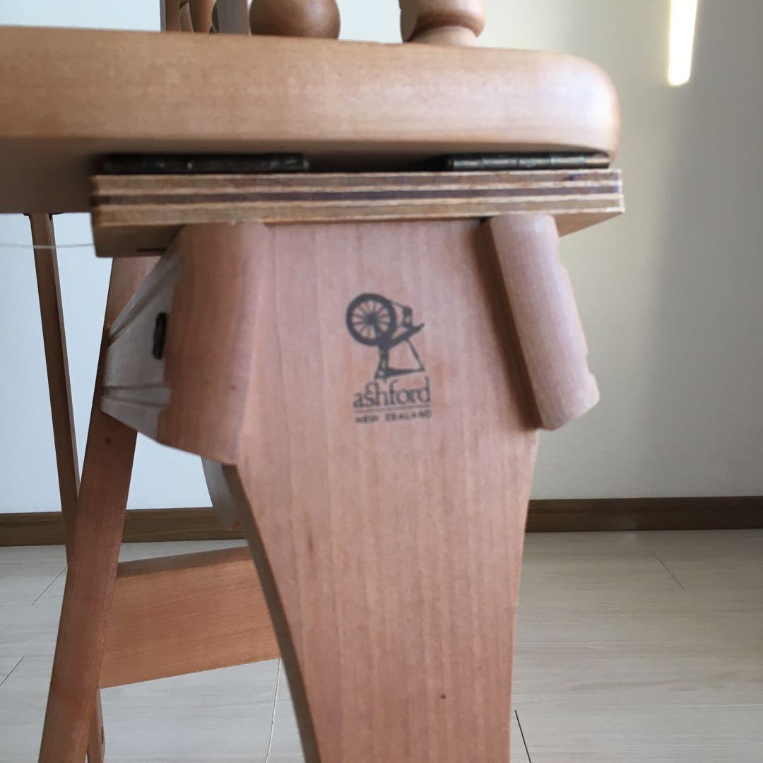 アッシュフォード紡ぎ車　トラディッショナル　シングル　糸紡ぎ