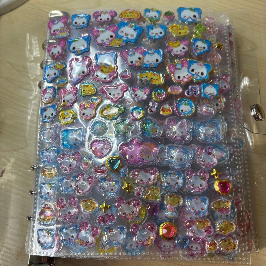 A5 平成系シール帳完成品 10ページ