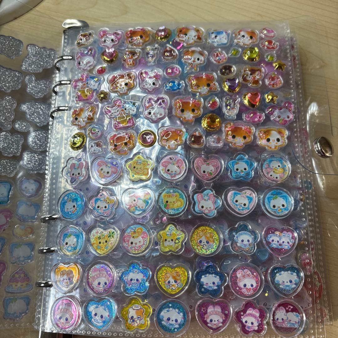 A5 平成系シール帳完成品 10ページ