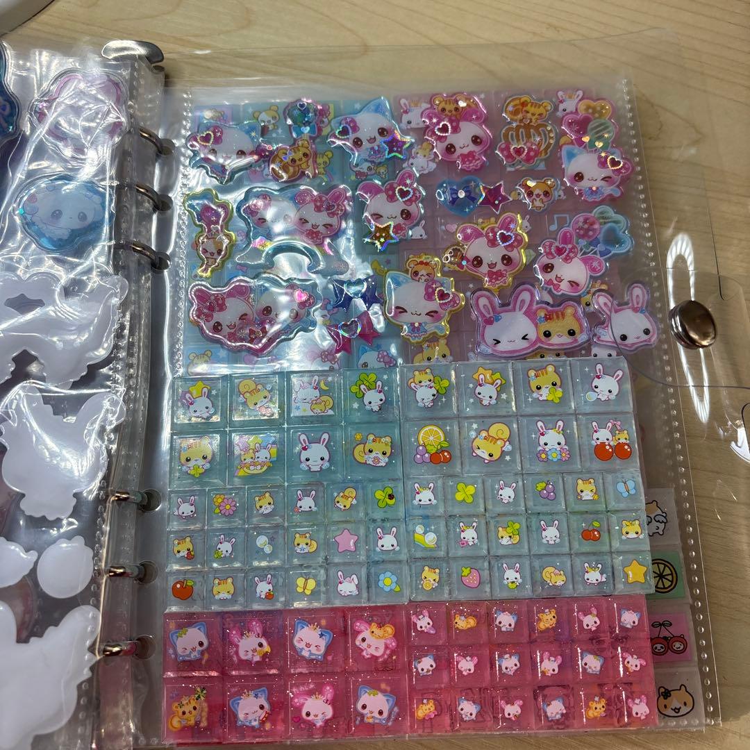 A5 平成系シール帳完成品 10ページ