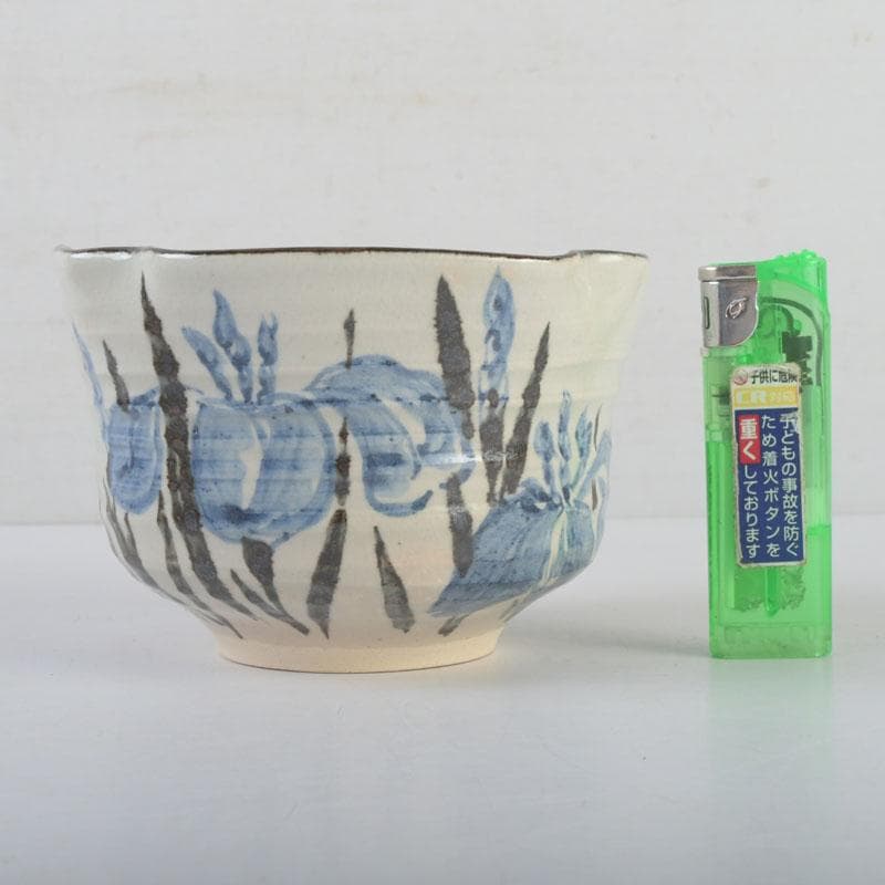 和食器　平安　尾形周平造　乾山意　入四方絵変り向付　六客　共箱　V　A21A