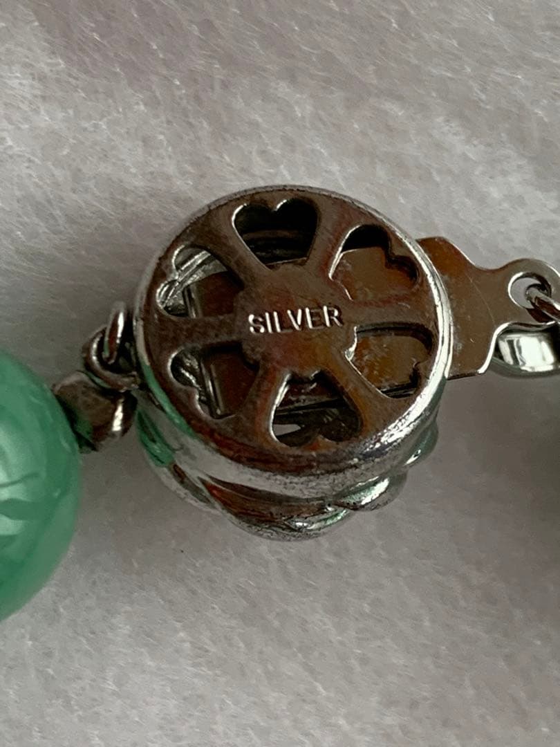 美品　本翡翠ネックレス