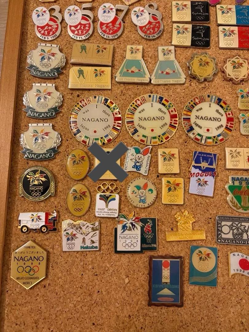 1998年　長野オリンピック　ピンバッジ大量まとめ売り