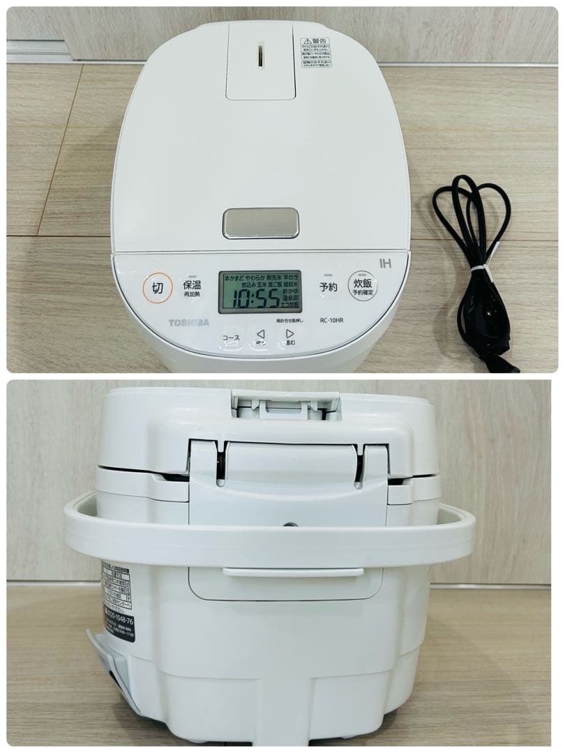 TOSHIBA 東芝IHジャー炊飯器 RC-10HR 5.5合炊き