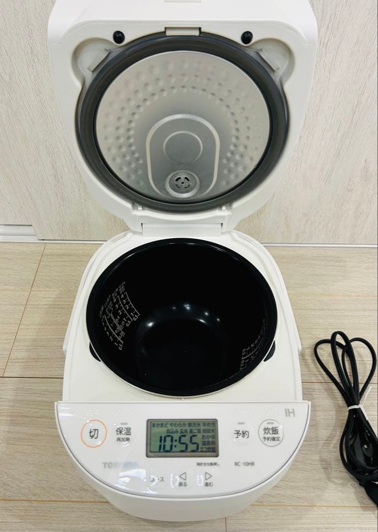 TOSHIBA 東芝IHジャー炊飯器 RC-10HR 5.5合炊き